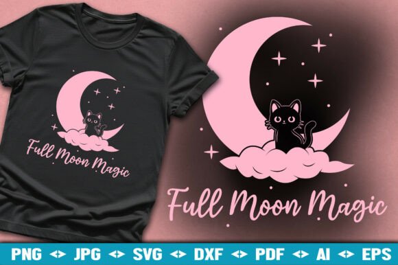 Full Moon Magic SVG: Elevate Your Halloween Design Projects