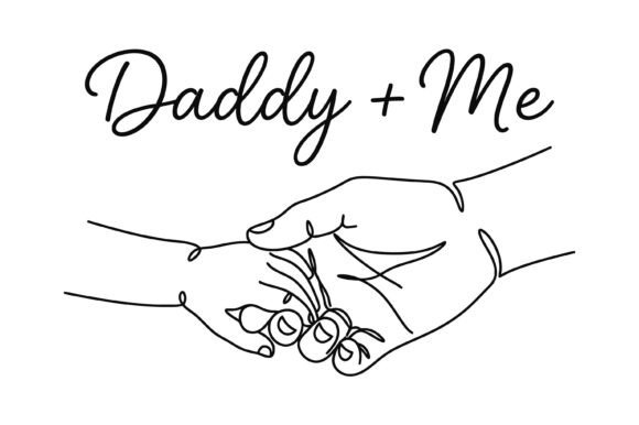 Modern Minimalism: The Daddy and Me Line Art Design Trend