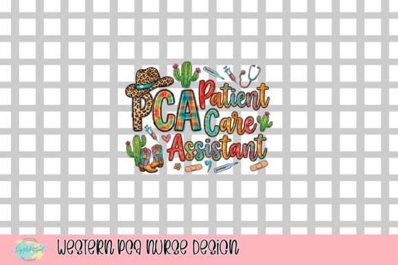 Western PCA Nurse Design: Infusing Western Flair into Healthcare Branding